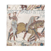 Battle of Hastings- Bayeux Tapestry King Harold Notitieblok (Voorkant)