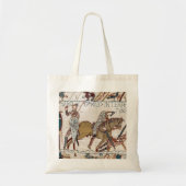 Battle of Hastings- Bayeux Tapestry King Harold Tote Bag (Voorkant)