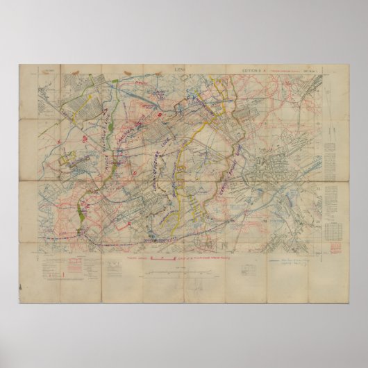 Battle of Hill 70 Poster (Voorkant)