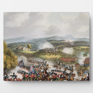 Battle of Quatre Bras, 16 juni 1815, van 'The M Fotoplaat