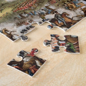 Battle of Quatre Bras, 16 juni 1815, van 'The M Legpuzzel (Zijkant)