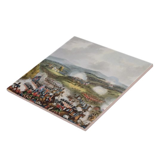 Battle of Quatre Bras, 16 juni 1815, van 'The M Tegeltje (Zijkant)