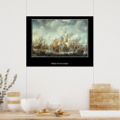 Battle of Scheveningen 1653 Vintage Poster (Keuken)