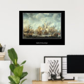 Battle of Scheveningen 1653 Vintage Poster (Thuiskantoor)