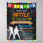 Battle of the Bands School evenement sjabloon Poster (Voorkant)