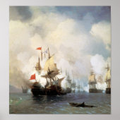 Battle of the Chios Strait Poster (Voorkant)