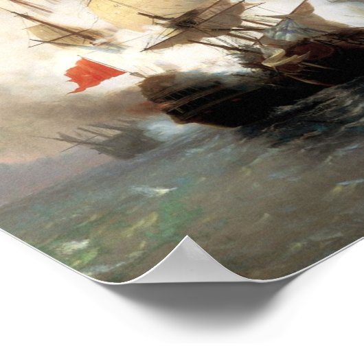 Battle of the Chios Strait Poster (Hoek)