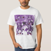 battle of the Hiphop Robots  T-shirt (Voorkant)