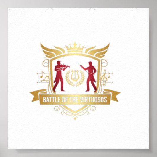 Battle of the Virtuosos Poster (Voorkant)
