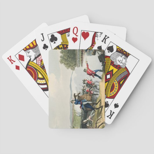 Battle of Waterloo Decided by the Duke of Well Speelkaarten (Achterkant)