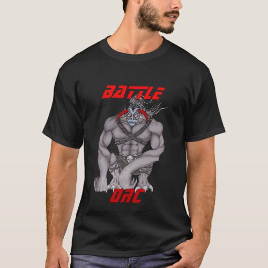 BATTLE ORC MANNEN T-SHIRT (Voorkant)