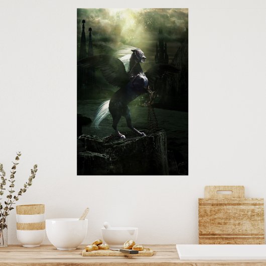 Battle Pegasus Poster (Keuken)