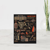 Battle Plan 90 Checklist Christmas Kaart (Voorkant)