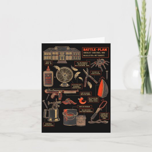 Battle Plan 90 Checklist Christmas  Kaart (Voorkant)
