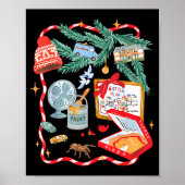 Battle Plan Funny Christmas Home Kids Hand Dawn Al Poster (Voorkant)