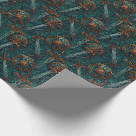 Battle Ready-D&D-avontuur Cadeaupapier (Hoek)