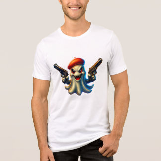 Battle-Ready Ghost T-shirt - Grappige Gewapende Ca