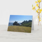 Battle Rock, Port Orford, OR Kaart (Gele Bloem)