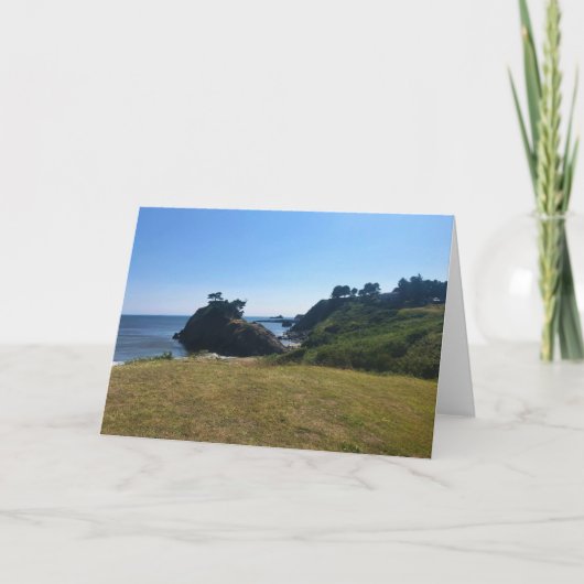 Battle Rock, Port Orford, OR Kaart (Voorkant)