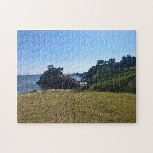 Battle Rock, Port Orford, OR Legpuzzel (Horizontaal)