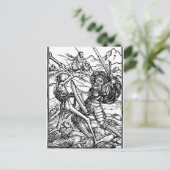 Battle Scene Briefkaart (Staand voorkant)