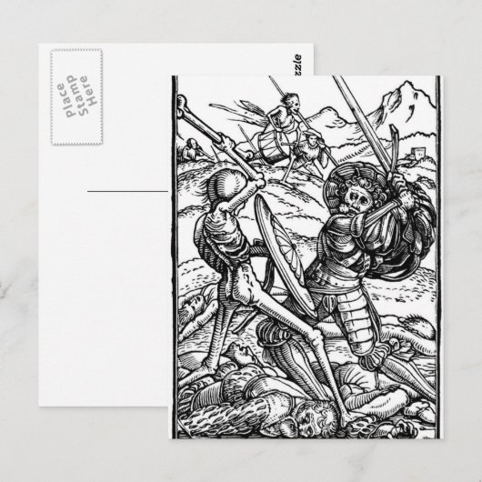 Battle Scene Briefkaart (Voorkant / Achterkant)