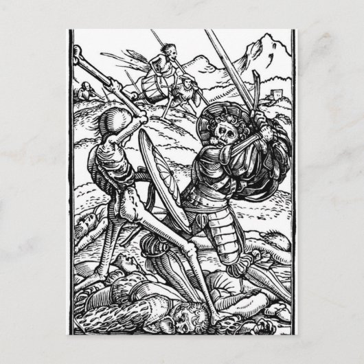 Battle Scene Briefkaart (Voorkant)