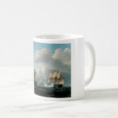 Battle Ships Fine Art-Mok Koffiemok (Voorkant rechts)