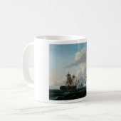 Battle Ships Fine Art-Mok Koffiemok (Voorkant links)