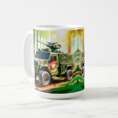 Battle start mok ontwerp (Voorkant links)