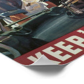 Battle Stations ~ Hou 'Em Fighting' Poster (Hoek)