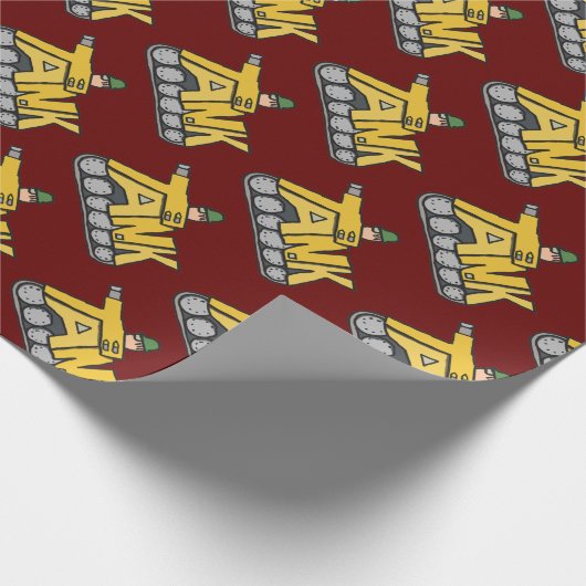 Battle Tank Cadeaupapier (Hoek)