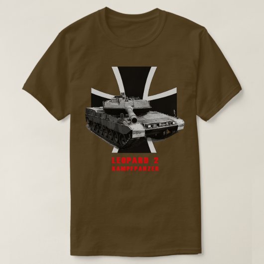 Battle Tank Leopard 2 Bundeswehr Kampfpanzer (Design voorkant)