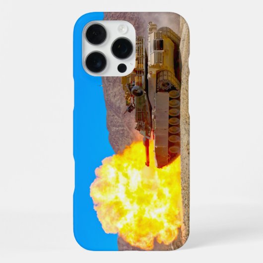 BATTLE TANK - M1-Abramen iPhone Hoesje (Achterkant)