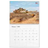 BATTLE TANK - M1-Abramen Kalender (Feb 2026)