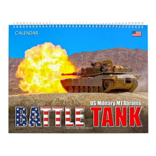 BATTLE TANK - M1-Abramen Kalender (Hoes)