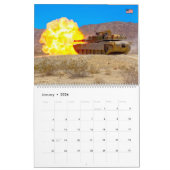 BATTLE TANK - M1-Abramen Kalender (Jan 2026)