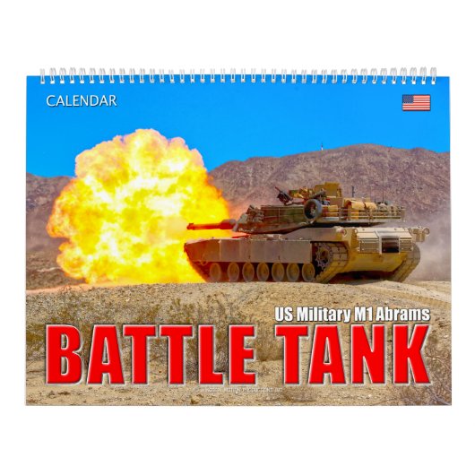 BATTLE TANK - M1-Abramen Kalender (Hoes)