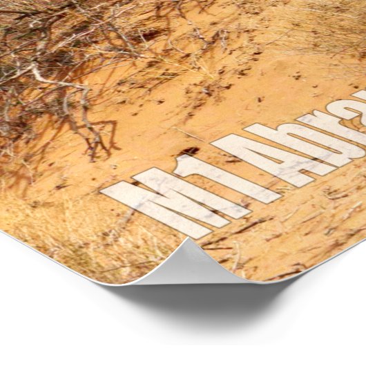 BATTLE TANK - M1-Abramen Poster (Hoek)