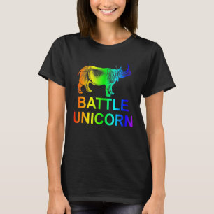 Battle Unicorn Funny Apparel T-shirt