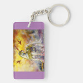Battle Unicorn Sleutelhanger (achterkant)