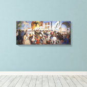 BATTLE VAN HERACLIUS, DOOR Piero Della Francesca Canvas Afdruk (Insitu (Houten vloer))