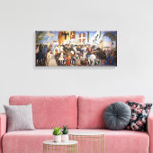 BATTLE VAN HERACLIUS, DOOR Piero Della Francesca Canvas Afdruk (Insitu (Woonkamer))