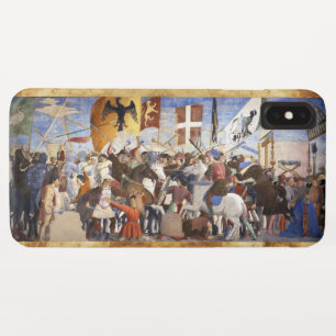 BATTLE VAN HERACLIUS, DOOR Piero Della Francesca iPhone XS Max Hoesje