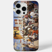 BATTLE VAN HERACLIUS, DOOR Piero Della Francesca Case-Mate iPhone Case (Achterkant)