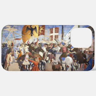 BATTLE VAN HERACLIUS, DOOR Piero Della Francesca iPhone 12 Pro Max Hoesje