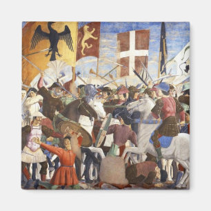 BATTLE VAN HERACLIUS, DOOR Piero Della Francesca Magneet