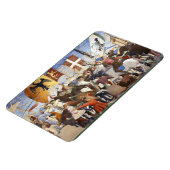 BATTLE VAN HERACLIUS, DOOR Piero Della Francesca Magneet (Linkerzijde)