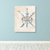 BATTLE VAN VIJF ARMIES™ Logo Canvas Afdruk (Insitu (Houten vloer))