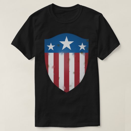 Battle Weathered Shield T-shirt (Design voorkant)
